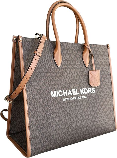 michael kors large signature tote